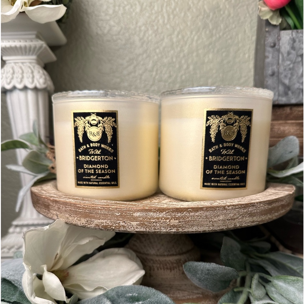 ⭐️ ✨(2) Diamond if the season Bridgerton collab Candle by bath & body works ⭐️ ✨